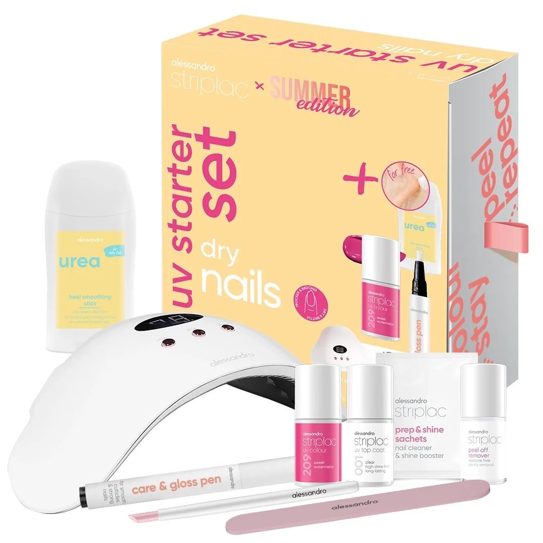 Striplac UV Starter Set dry nails Summer Edition